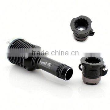 1158 New Design!! XM-L T6 LED Ultra Power Aluminum Torch Light Seat Belt Cutter Flashlight for Car photo-5