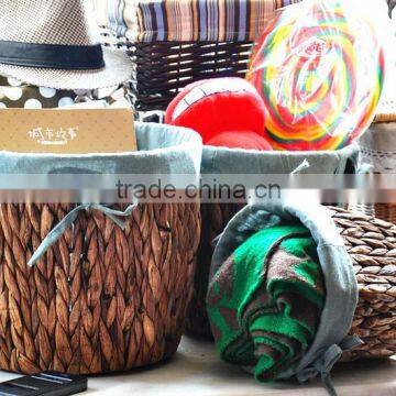 round hand woven rush straw articles