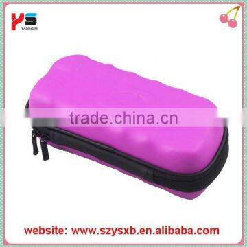 portable eva case for glasses with custom embossed logo
