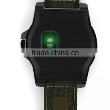 Smart Watch Round Shape Screen Bluetooth Smart Wrist Leather Watch for Iphone and Android photo-5