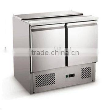 Shentop S900 Commercial kitchen fridge Ecnomical Frozen bench Stainless steel freezer