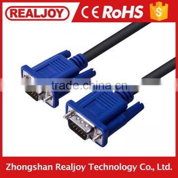 5m 15 pins 3+2 male to male monitor and display vga cable