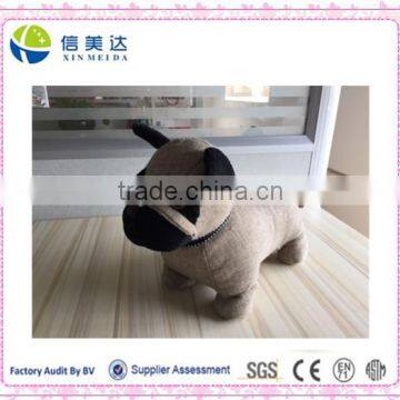 Plush Custom Pug Dog Stuffed Door Stop