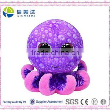 Cute purple octopus toy plush