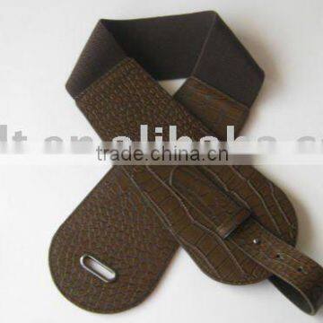 Fashion wide elastic belt for lady