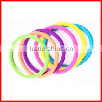 TOP Quality Fashion Silicone Elastic Hair Band Extensions