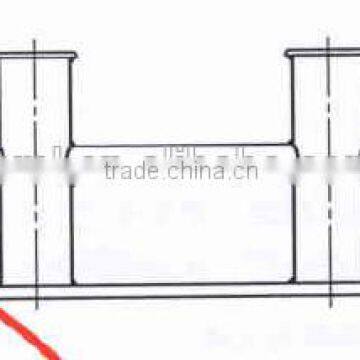 Ship Bollards Type D (Double cruciform bollard type)