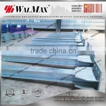 WF-DS045 Hot-dip Galvanized Steel Structure Steel Post for Windbreak Wall photo-5