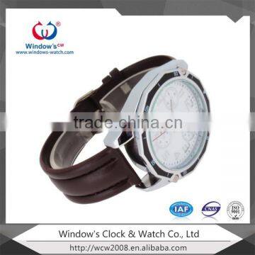 Classical Debossed Logo Leather Watch Box/customize Leather Watch Case photo-4