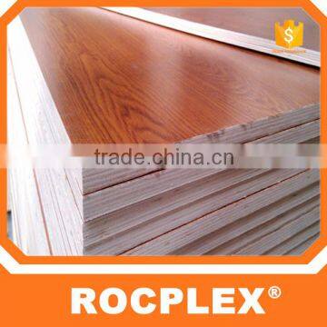 Wood Grain Color Melamine Paper Coated Plywood for Decorate photo-5