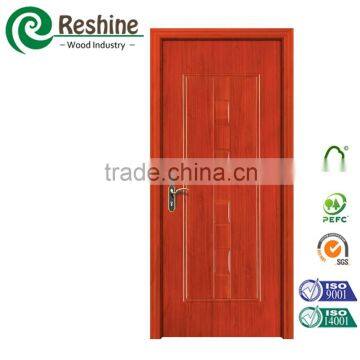 Elegant Interior Melamine Faced Door Skin Hdf Wooden