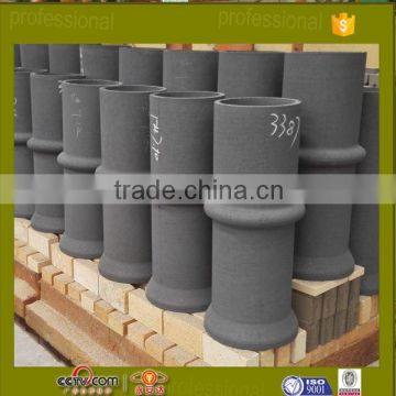 SiC silicon carbide tin cans pipe in refractory for ladle