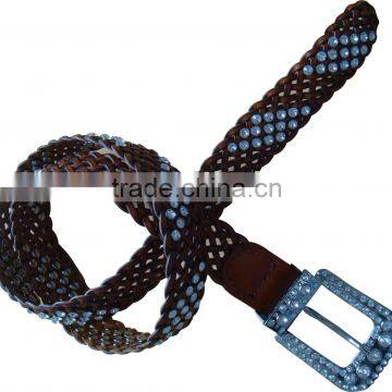 Lady's braided belt