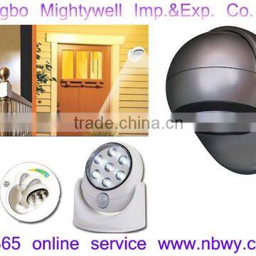 Wireless Motion Sensor 7 LED Safety Light---360 Degree Rotation - Indoor/Outdoor photo-4