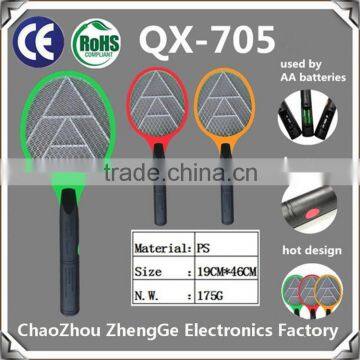 QX705D-5 Glue Board Insect Killer Fly Swatter Used by 2 AA Battery photo-2