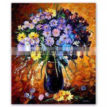 Handmade Flower Oil Painting on Canvas