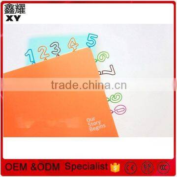 Colorful Number Shapes Clip Cheap Stationery Yes Shape Paper Clips photo-2