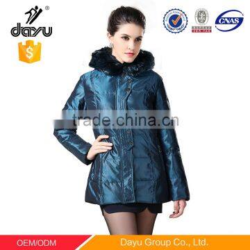 Women winter fashion artificial fur coat on sale ladys cotton-padded jacket