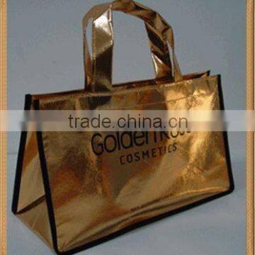 high quality golden non woven bag (2W-1825)