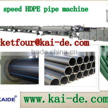 HDPE pipe machine