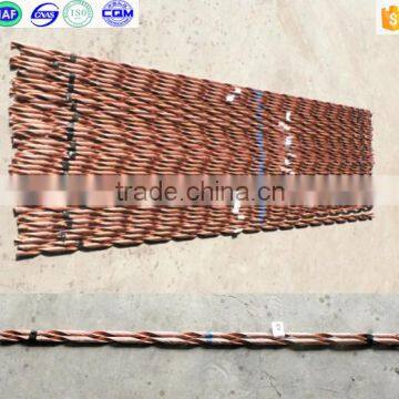 armour rod of copper clad steel