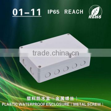 Sealing box for indoor and outdoor plastic waterproof junction box