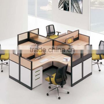 aluminum partition/office modular partition for 4 sets