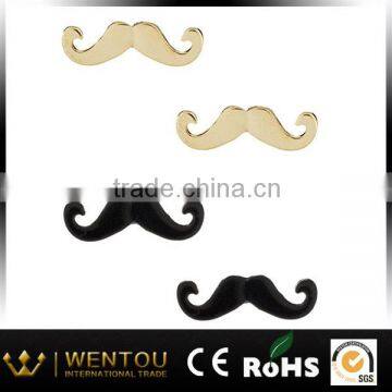 Mustache Cheap Wholesale stud Earrings