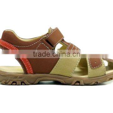 Summer Genuine Leather Frisky Children Sport Sandals With PU Lining photo-4
