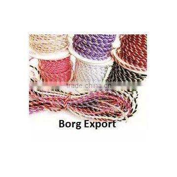 2mm Braided Leather Cords From BORG EXPORT / Braided Leather Cord 2 mm photo-3