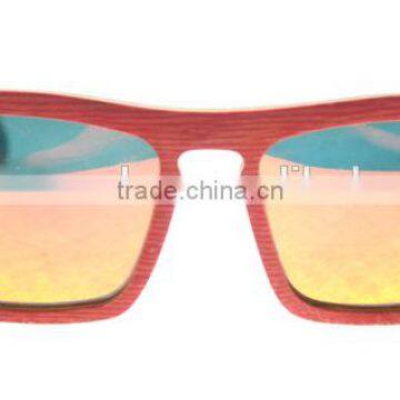 China factory low price Wholesale Wooden Sunglasses, Skateboard wood bamboo sungasses