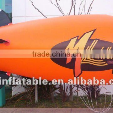 20ft orange blimp