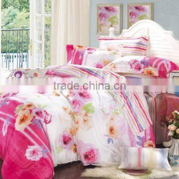 China plain luxury 100% tencel bedding set/linen/home textile