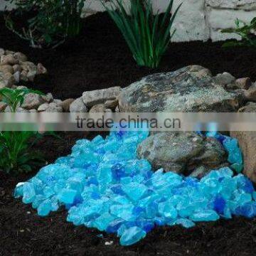 Slag Glass Rock Cheap Price for Landscaping