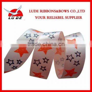 2015 New Decoration Printed Christmas Ribbon