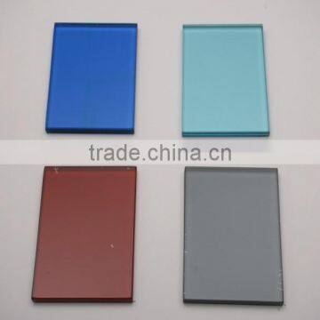 3mm-12mm clear stained float glass price