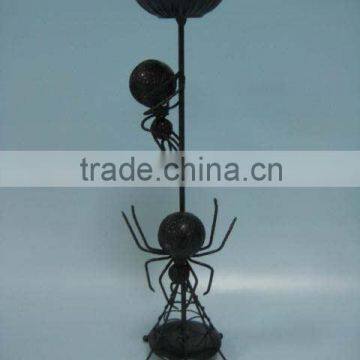 metal spider candle holder halloween