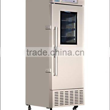 SS Lab freezer half refrigerator half freezer Medical combined refrigerator freezer