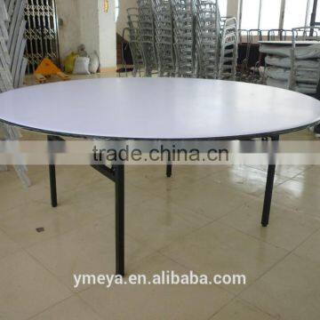 Wood Top Banquet Table Foldable Round Restaurant Tables From China Supplier photo-6