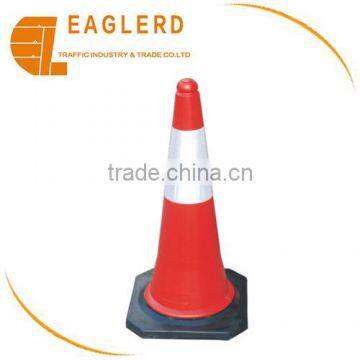 75cm reflective red traffic cone