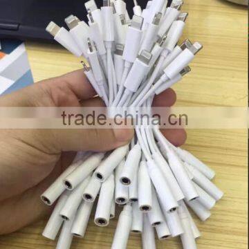 3.5MM earphone transfer cable / headphone transfer line / Earphone Headset Cable Replacement for Apple iPhone7 7 Plus