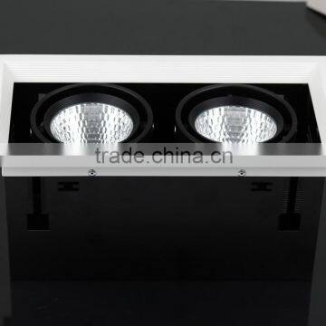 China Factory High Quality Led Power Supply Saa Approved 2*7w Led Grille Light photo-3