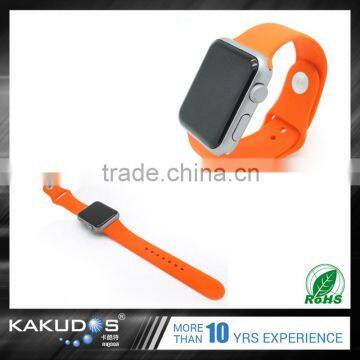 Trade Assurance Custom Colorful Rubber Watch Band for Iwatch photo-6