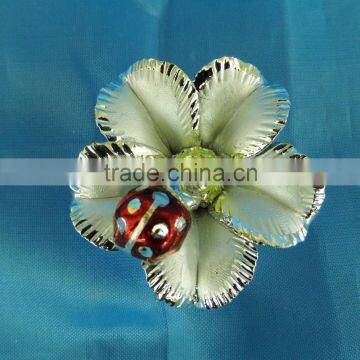 Ceramic Flower With Ladybird photo-1