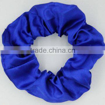 Low Price Silk Satin Fabric Hair Scrunchie for Hair Salon Promotion photo-3