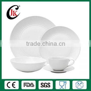 hot-sale cheap white porcelain dinnerware set