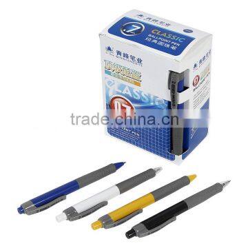 cheap promotional ball pen, colorful barrel