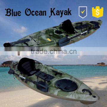 Blue ocean 2015 new design fishing kayak/sea fishing kayak/comfortable fishing kayak