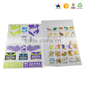 CMYK printing self adhesive food grade stickers