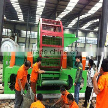 Tire Recycling Machine Whole Tyre Shredder